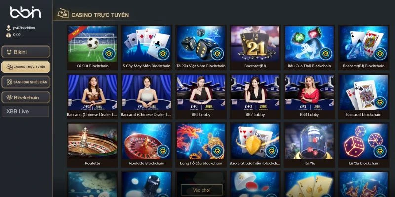 Bbin Casino - Sòng Bài Trực Tuyến Chơi Là Phê, Cược Là Thắng Chơi tới bến với hàng trăm tựa game