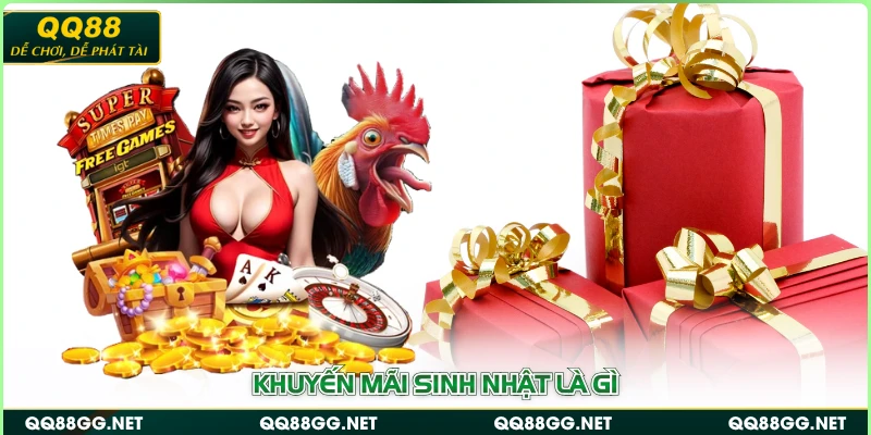 Khuyến mãi sinh nhật là gì