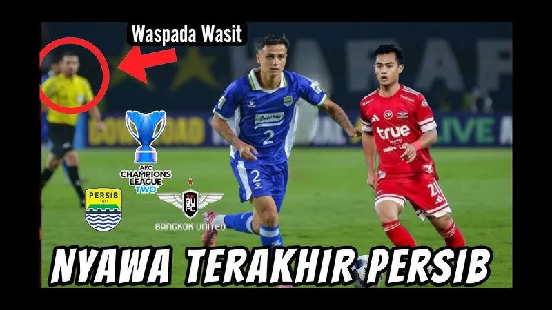 Cầu thủ Persib Bandung với sự quyết tâm vượt qua hậu vệ của Bangkok Utd trong trận đấu Cầu thủ Persib Bandung với sự quyết tâm vượt qua hậu vệ của Bangkok Utd trong trận đấu