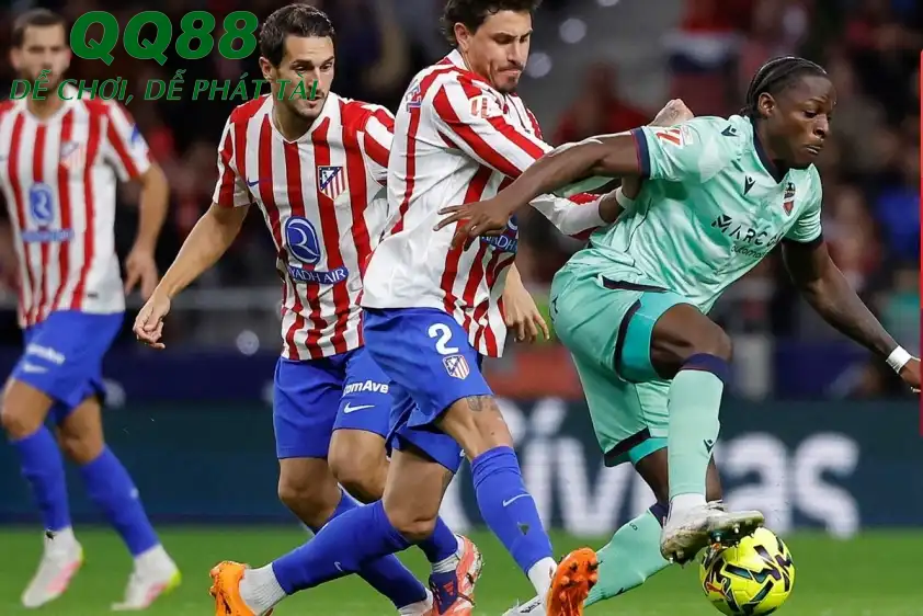 Trận đấu giữa Levante và Atletico Madrid sẽ rất hấp dụng. (Ảnh: Internet) Trận đấu giữa Levante và Atletico Madrid sẽ rất hấp dẫn. (Ảnh: Internet)